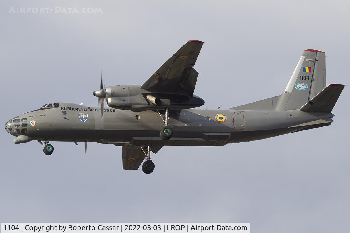 1104, Antonov An-30 C/N 1104, Bucharest Airport