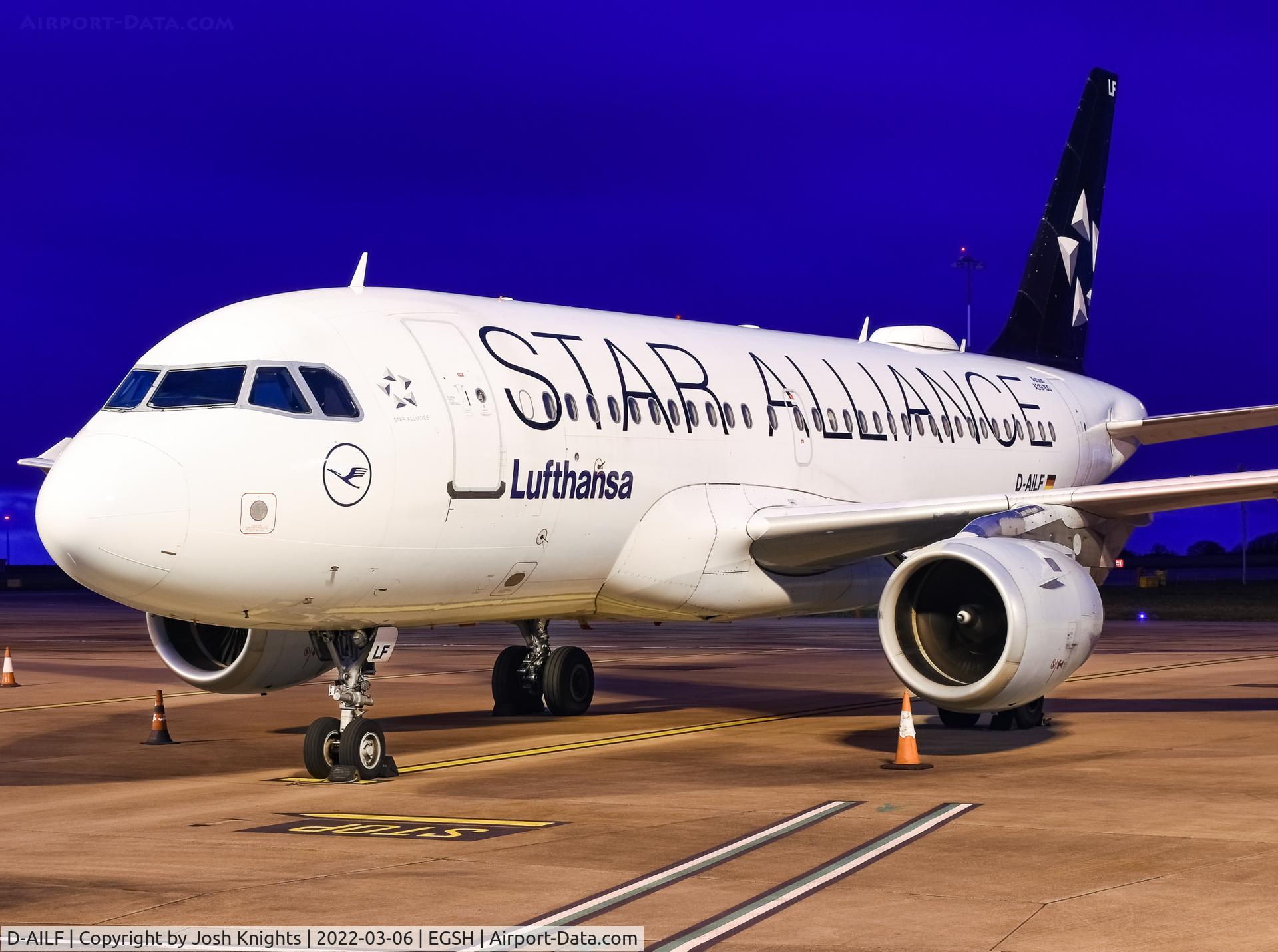 D-AILF, 1996 Airbus A319-114 C/N 636, On Stand After Arrival For Respray.