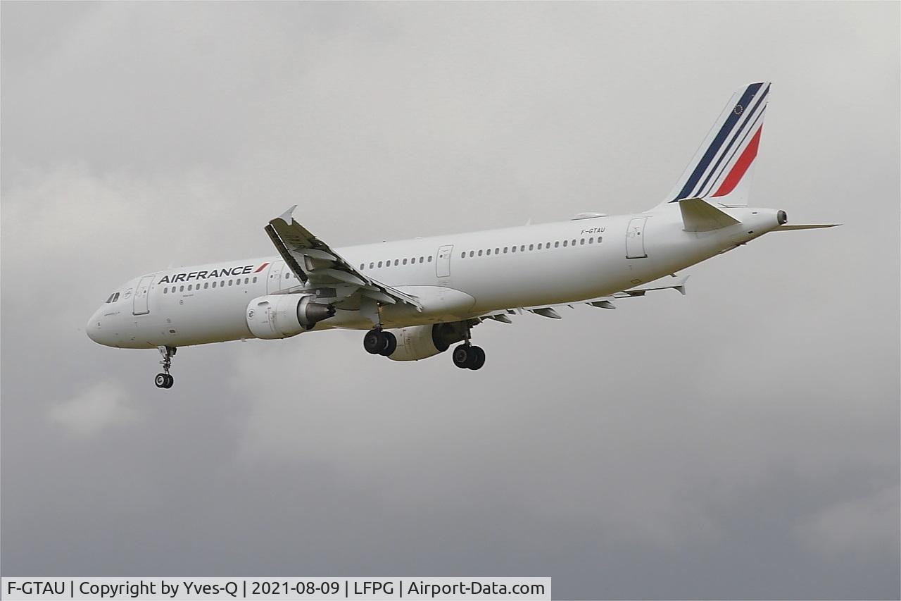 F-GTAU, 2009 Airbus A321-212 C/N 3814, Airbus A321-212, On final rwy26L, Roissy Charles De Gaulle airport (LFPG-CDG)