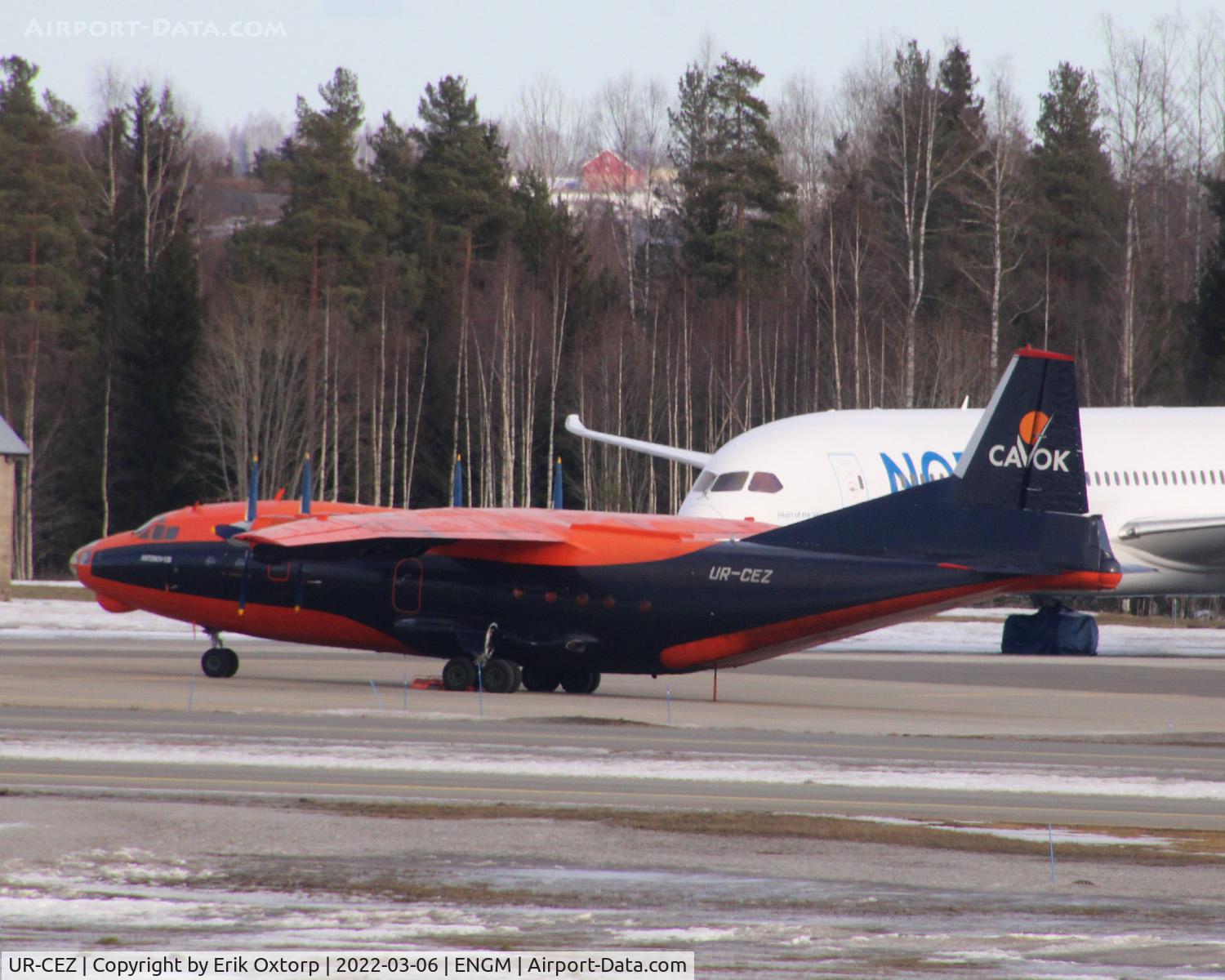 UR-CEZ, 1966 Antonov An-12BP C/N 6344304, UR-CEZ in OSL