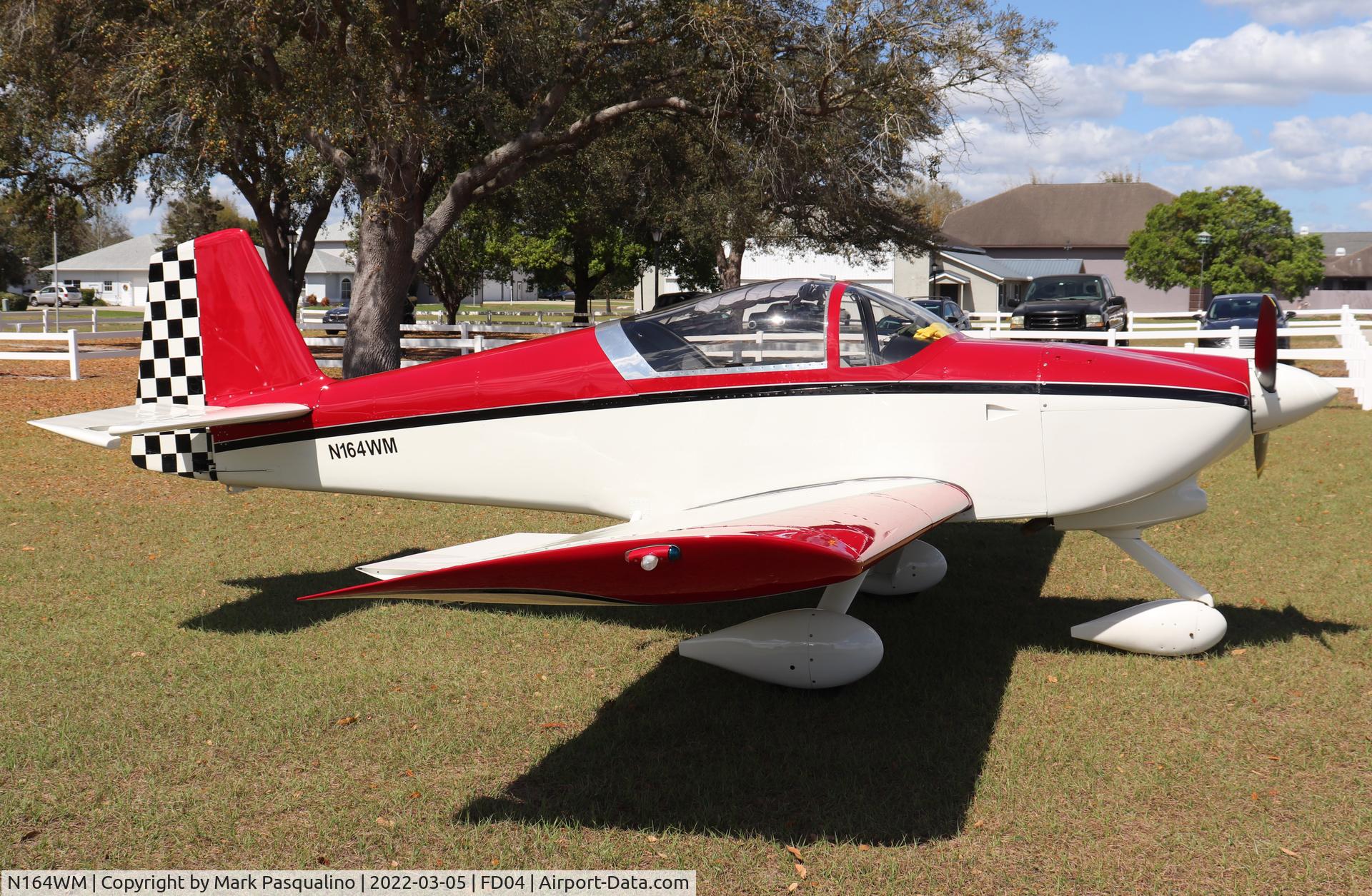 N164WM, 2000 Vans RV-6A C/N 22423, Vans RV-6A