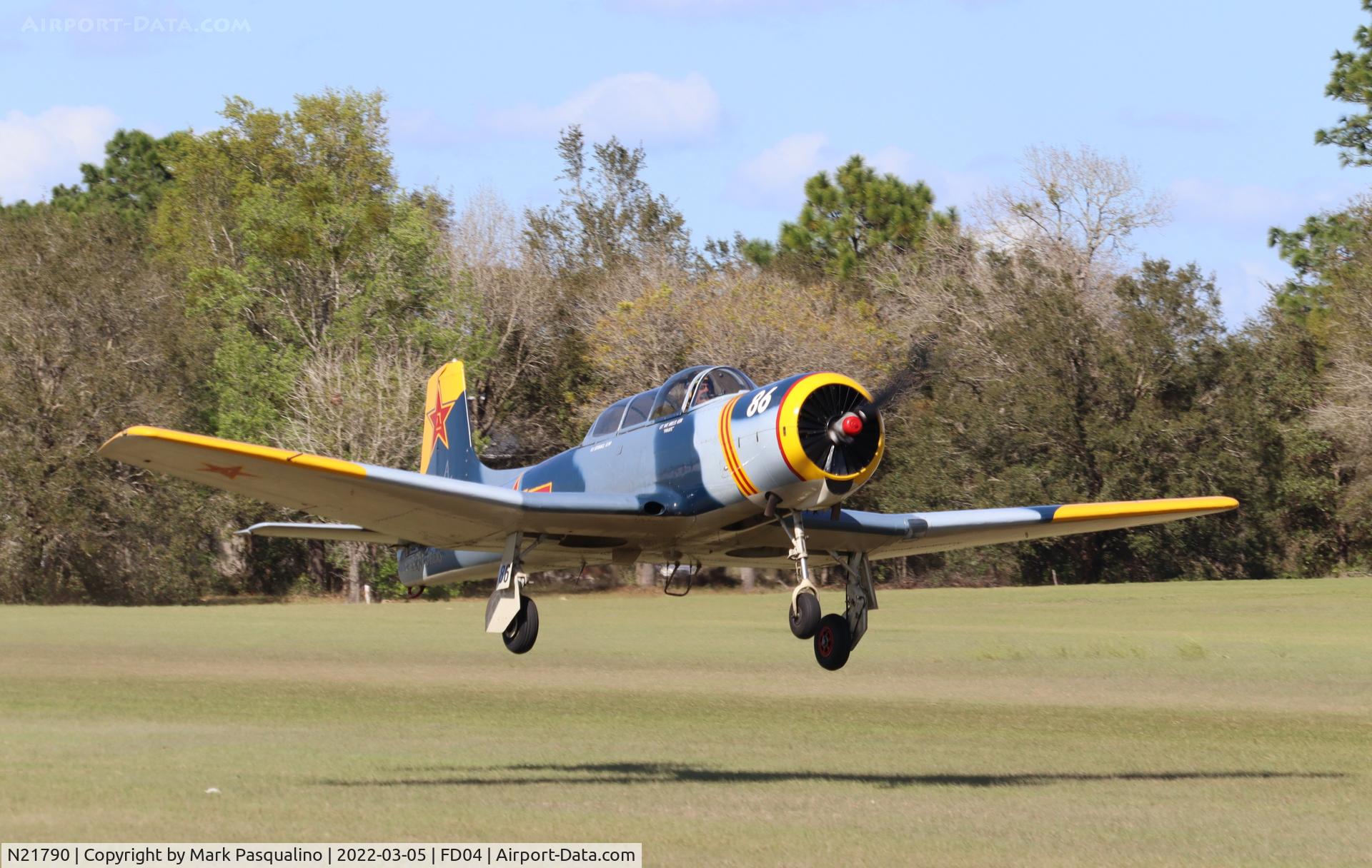 N21790, 1985 Nanchang CJ-6 C/N 4232022, Nanchang CJ-6