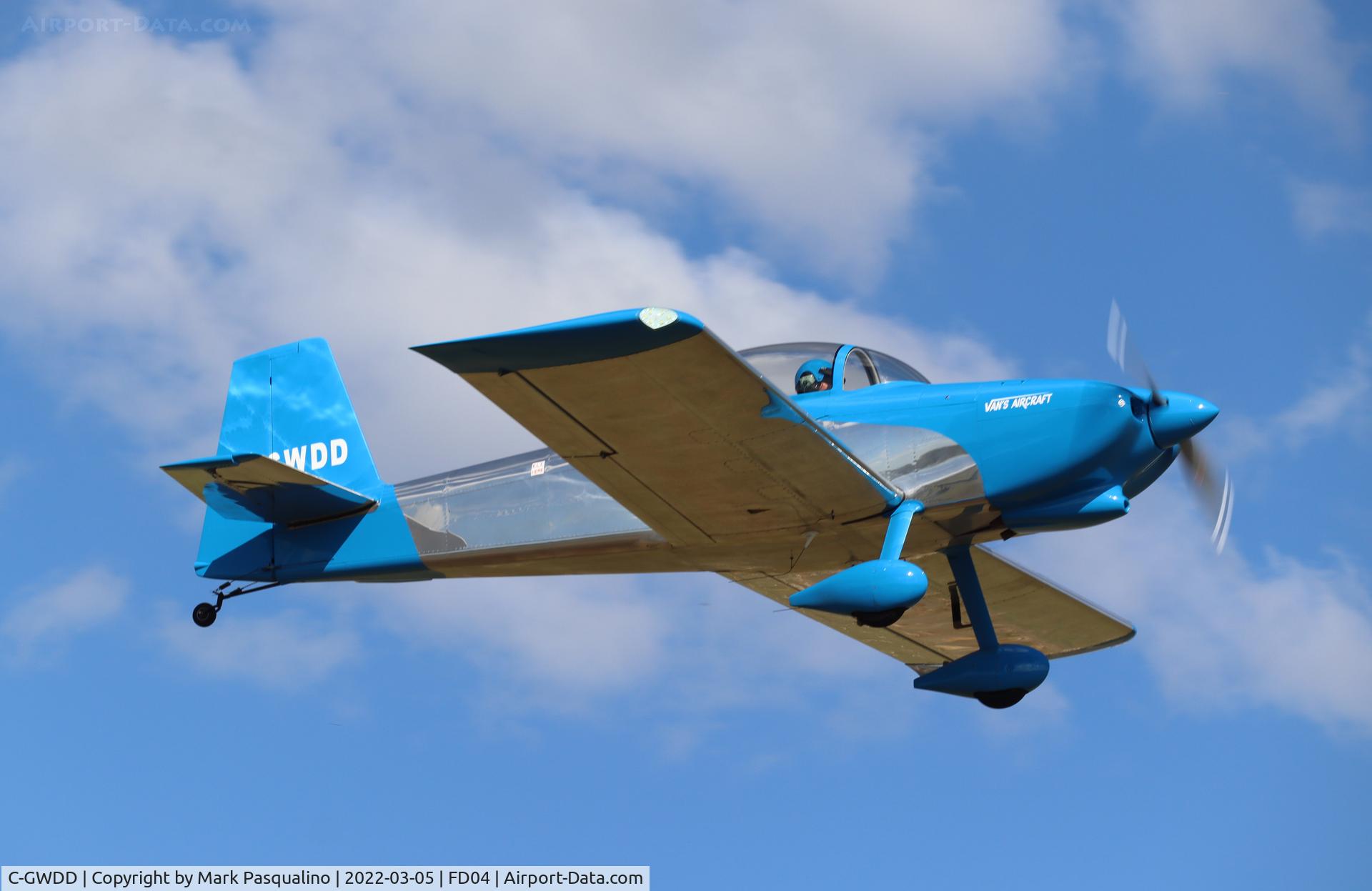 C-GWDD, 2013 Vans RV-8 C/N 82093, Vans RV-8