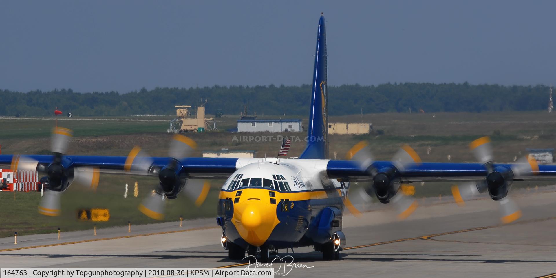 164763, 1992 Lockheed C-130T Hercules C/N 382-5258, Bert taxing up to the active runway and head back to NAS Pensacola