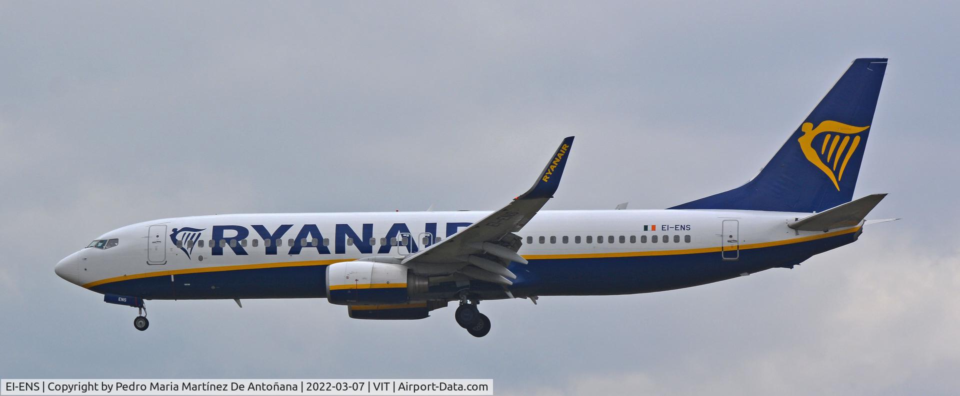 EI-ENS, 2010 Boeing 737-8AS C/N 40307, Aeropuerto de Foronda - Vitoria-Gasteiz - Euskadi - España
