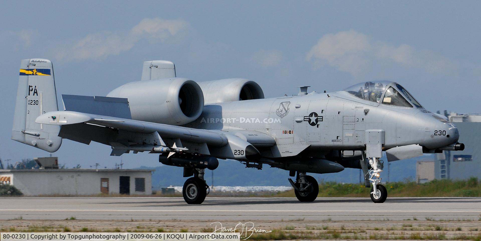 80-0230, 1980 Fairchild Republic A-10C Thunderbolt II C/N A10-0580, 111th FW