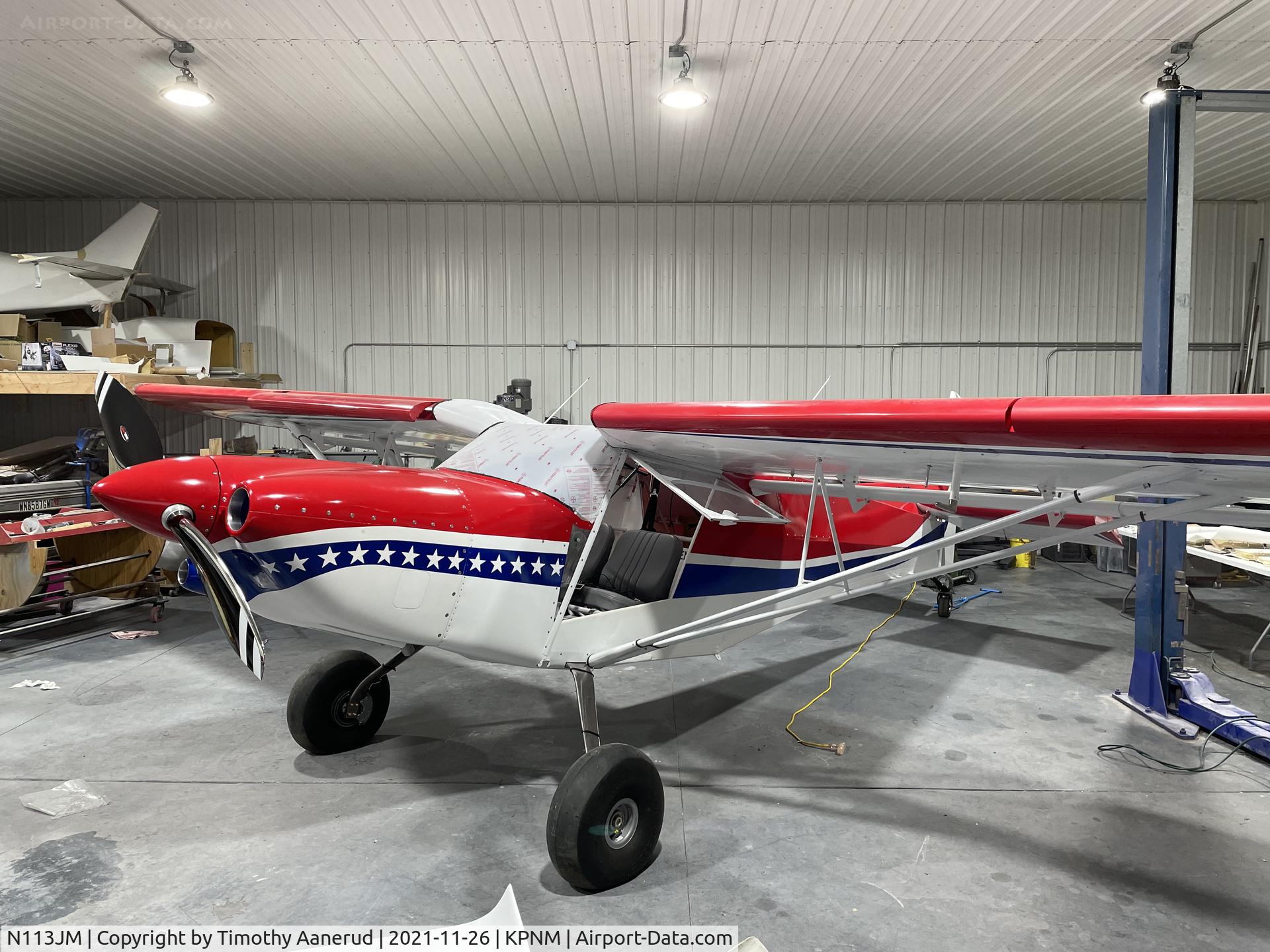 N113JM, 2021 Pegazair SP100 C/N 000234-020, Airworthiness Certificate granted.  Waiting for first flight.  Best Pegazir I've ever seen.