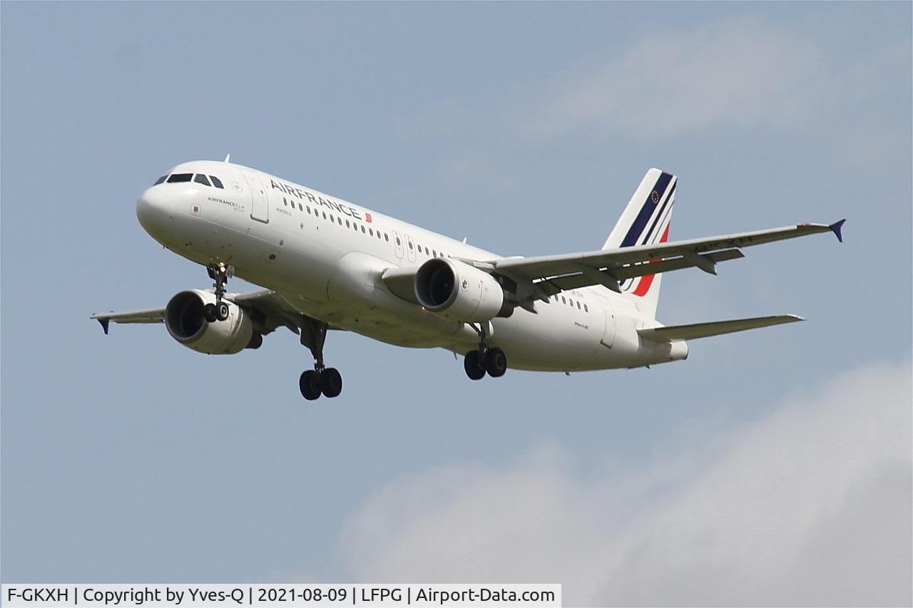 F-GKXH, 2002 Airbus A320-214 C/N 1924, Airbus A320-214, Short approach rwy 26L, Roissy Charles De Gaulle airport (LFPG-CDG)