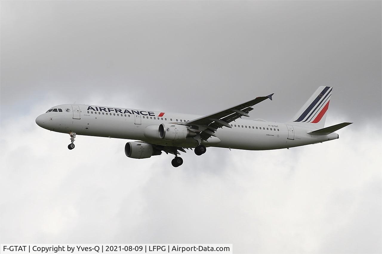 F-GTAT, 2008 Airbus A321-211 C/N 3441, Airbus A321-211, On final rwy 26L, Roissy Charles De Gaulle airport (LFPG-CDG)