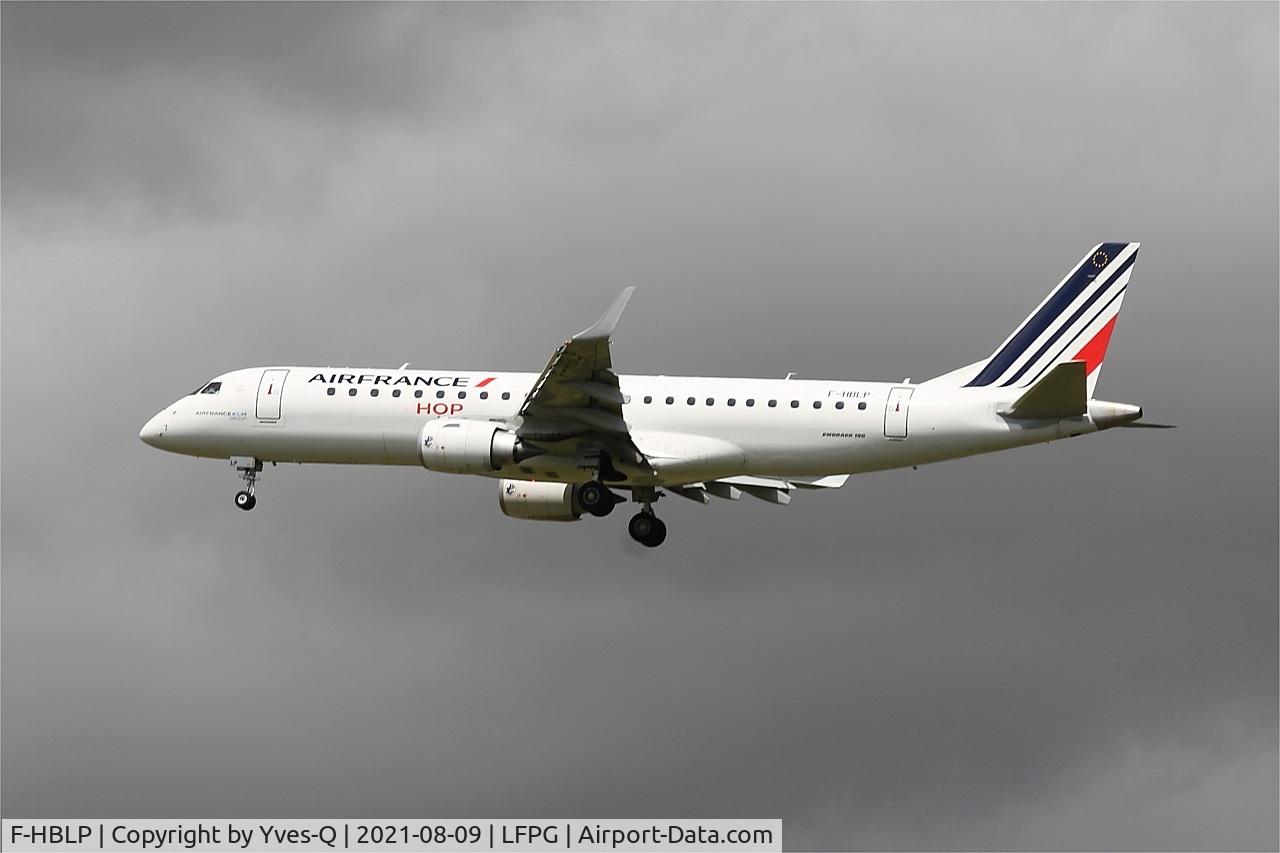 F-HBLP, 2019 Embraer 190 STD (ERJ-190-100) C/N 190-00771, Embraer 190 STD, On final rwy 26L, Roissy Charles De Gaulle airport (LFPG-CDG)