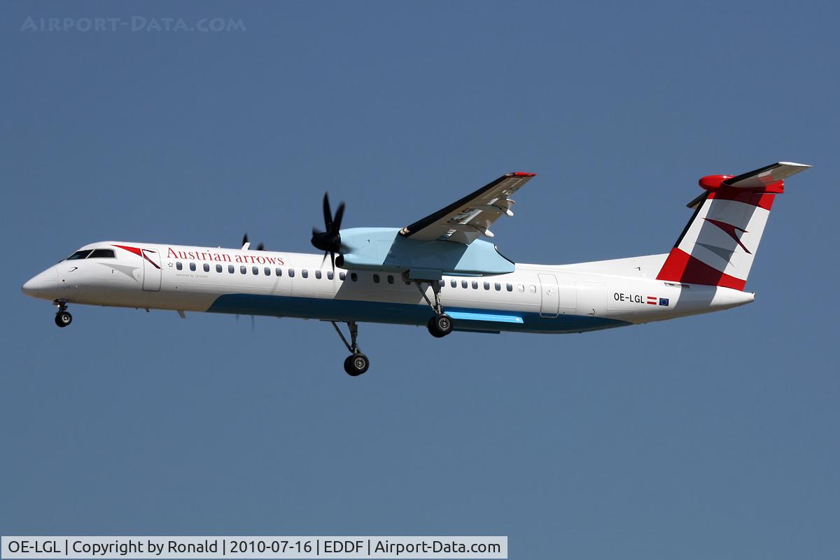 OE-LGL, 2010 De Havilland Canada DHC-8-402Q Dash 8 C/N 4310, at fra