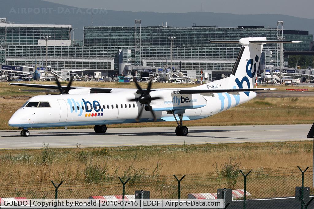 G-JEDO, 2003 De Havilland Canada DHC-8-402Q Dash 8 C/N 4079, at fra