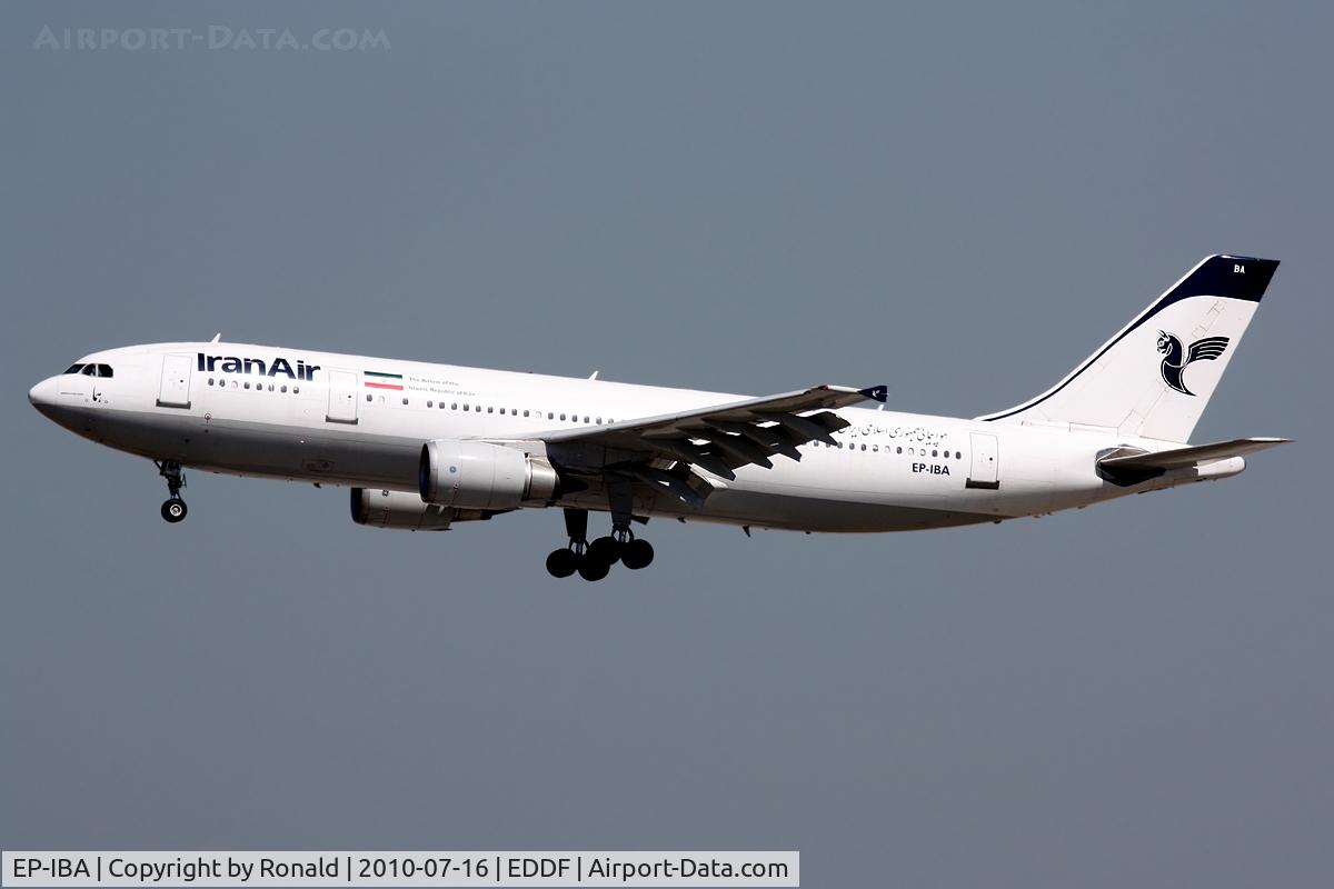 EP-IBA, 1993 Airbus A300B4-605R C/N 723, at fra