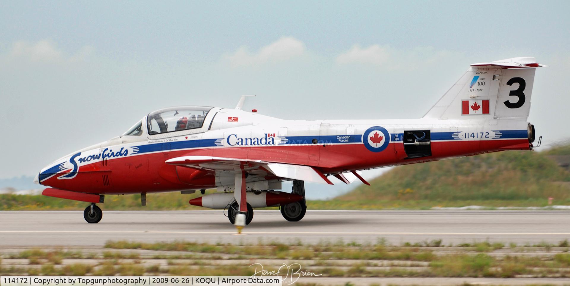 114172, Canadair CT-114 Tutor C/N 1172, Snowbird #3