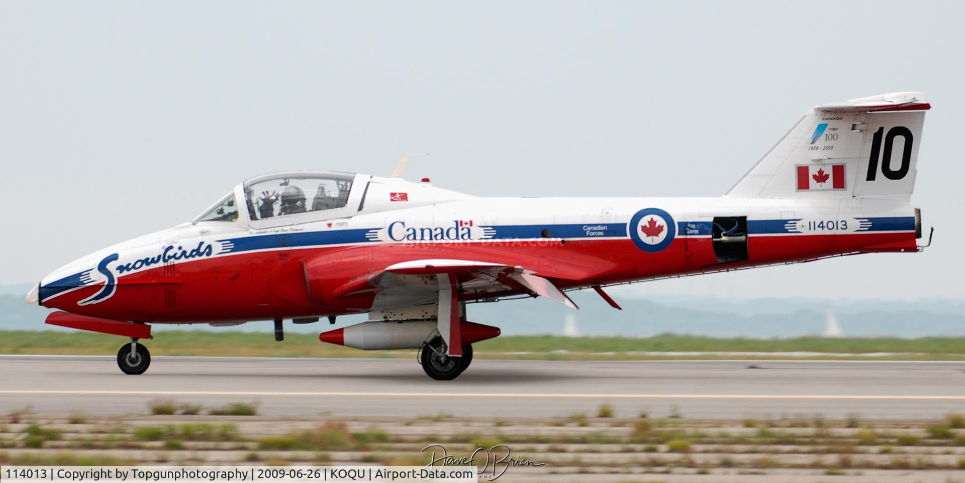 114013, 1962 Canadair CT-114 Tutor C/N 1013, Snowbird 10