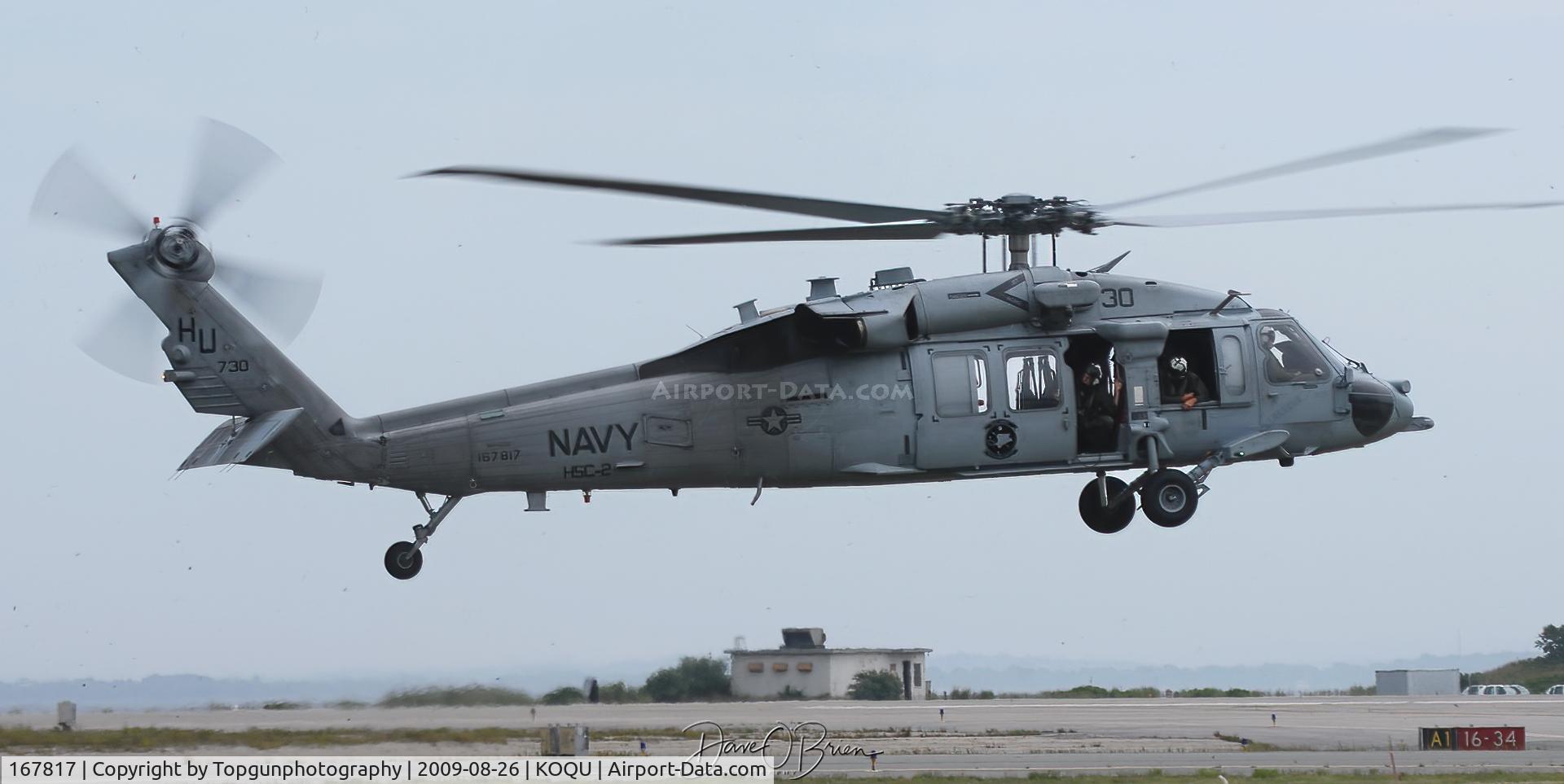 167817, 2008 Sikorsky MH-60S Knighthawk C/N 703030, Rescue Helo landing