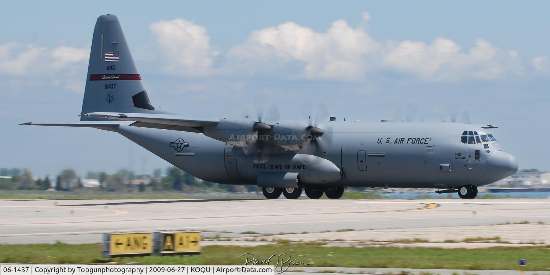06-1437, 2007 Lockheed Martin C-130J-30 Super Hercules C/N 382-5586, 143rd C-130J Herc Demo
