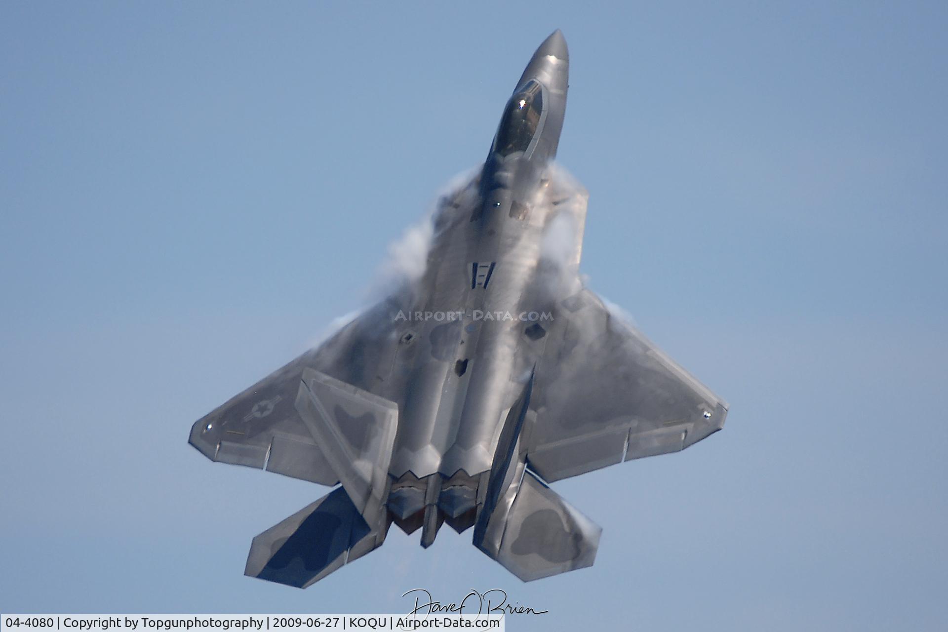 04-4080, 2004 Lockheed Martin F-22A Raptor C/N 4080, F-22 Raptor Demo
