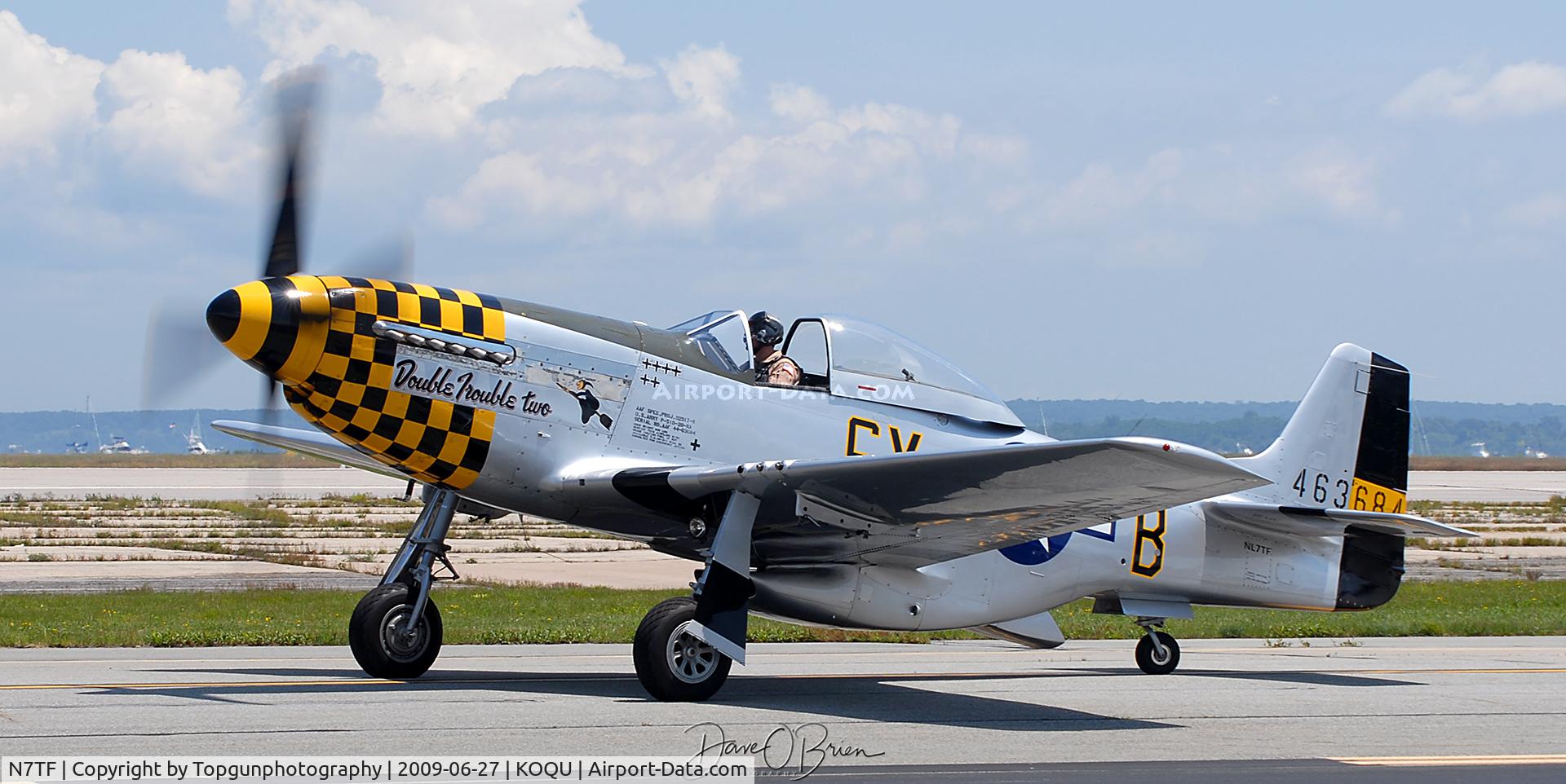 N7TF, 1944 North American P-51D Mustang C/N 44-73856, Double Trouble Two