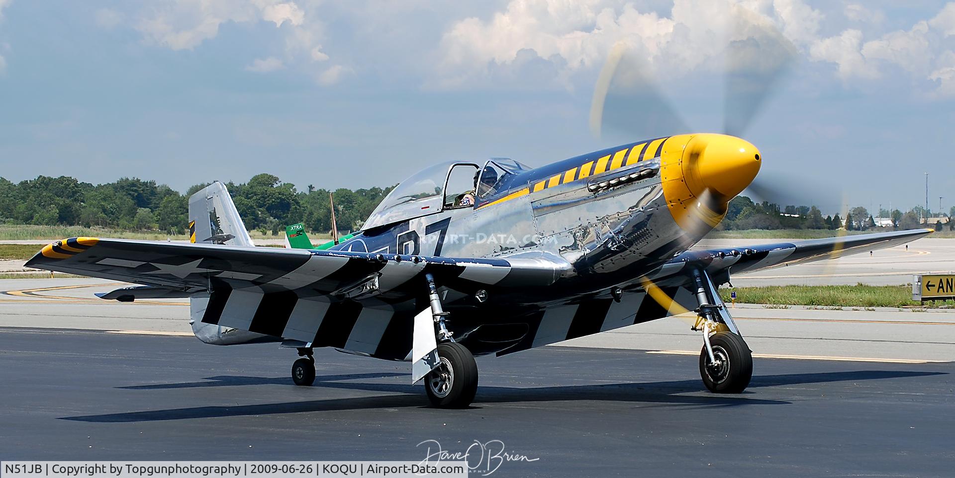N51JB, 1944 North American P-51D Mustang C/N 122-39488, Bald Eagle