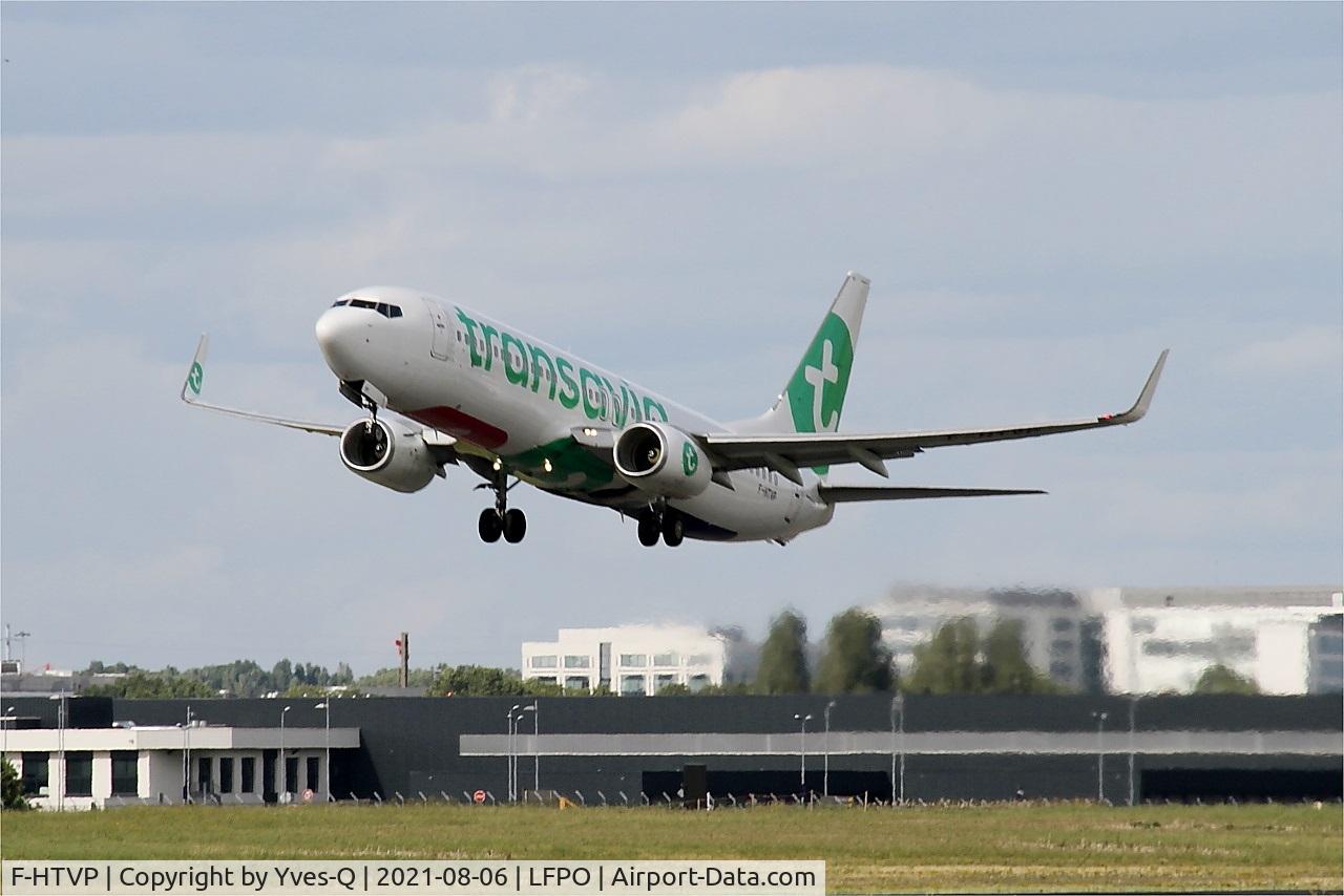 F-HTVP, 2013 Boeing 737-8AL C/N 39060, Boeing 737-8AL, Take off rwy 24, Paris Orly airport (LFPO-ORY)