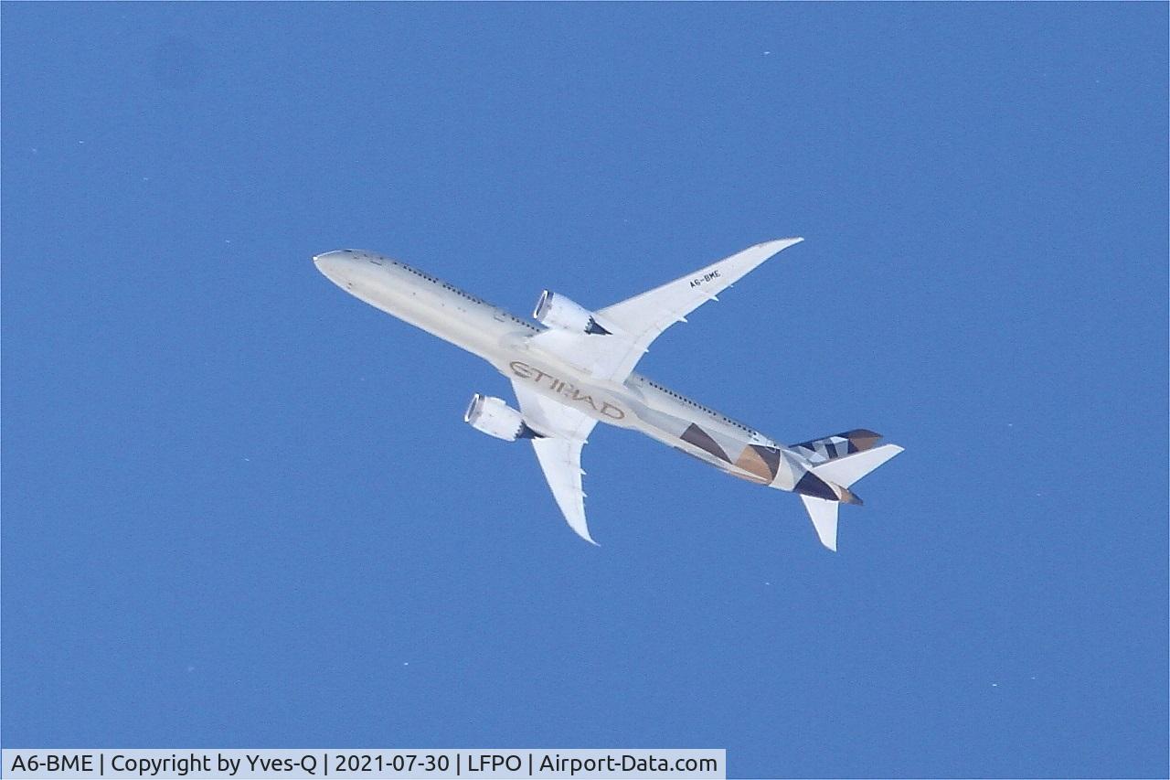 A6-BME, 2018 Boeing 787-10 Dreamliner C/N 60759, Boeing 787-10 Dreamliner, Flight over Paris-Orly airport (LFPO-ORY)
