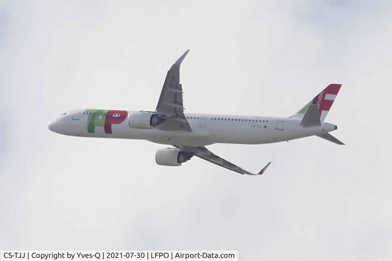 CS-TJJ, 2018 Airbus A321-251N C/N 8374, Airbus A321-251N, Climbing from rwy 24, Paris-Orly airport (LFPO-ORY)