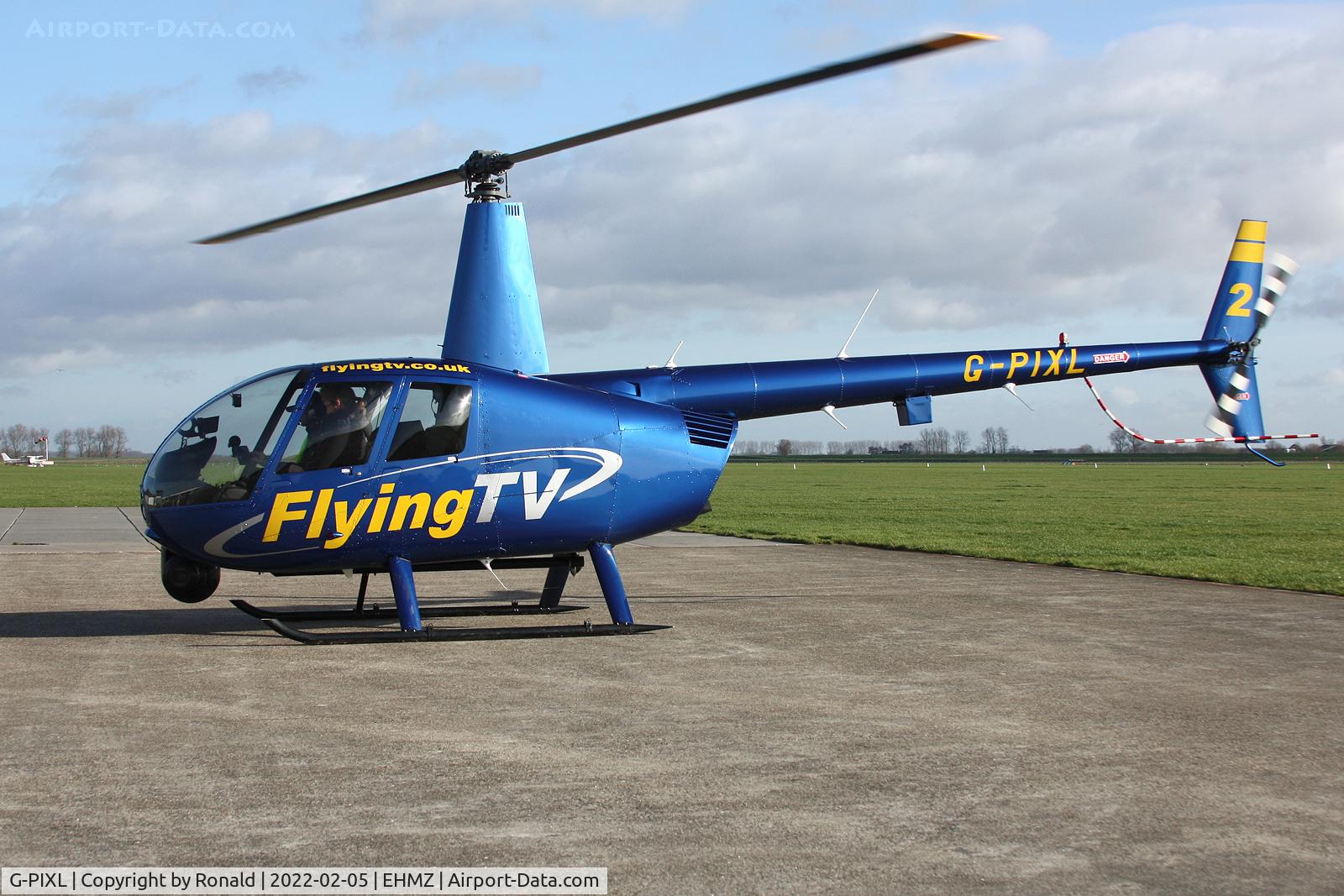 G-PIXL, 2006 Robinson R44 Raven II C/N 11221, at ehmz