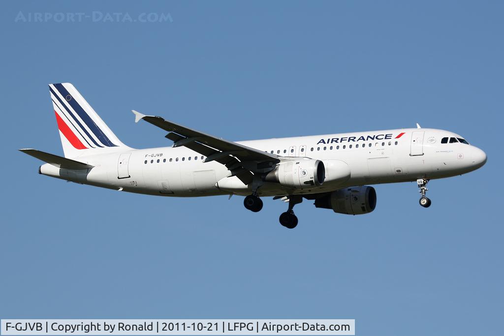 F-GJVB, 1990 Airbus A320-211 C/N 0145, at cdg