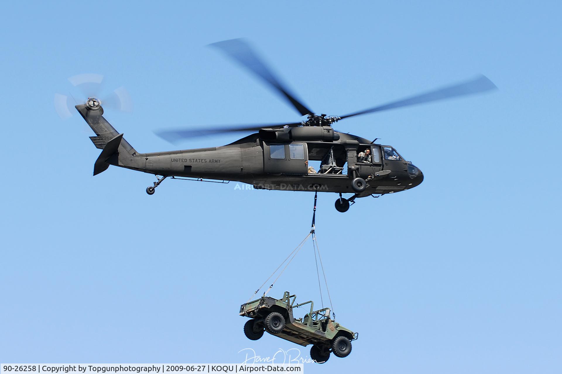 90-26258, 1990 Sikorsky MH-60L Black Hawk C/N 70-1486, Rhode Island Army National Guard