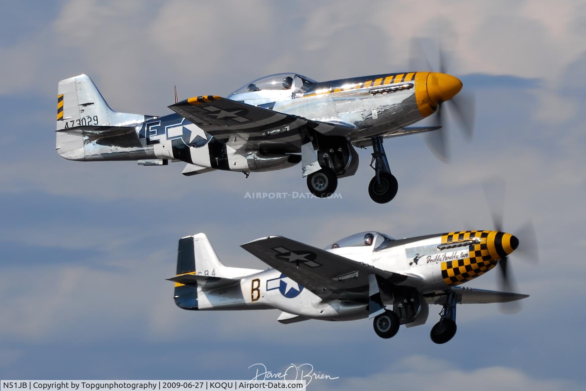 N51JB, 1944 North American P-51D Mustang C/N 122-39488, Mustang Departures