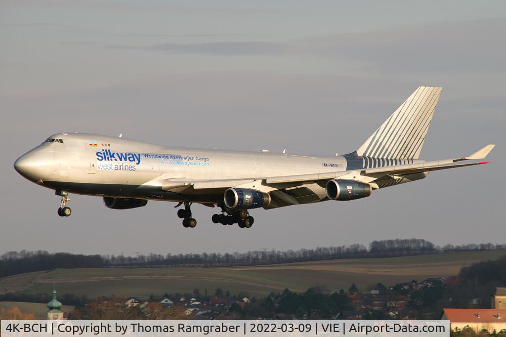 4K-BCH, 2000 Boeing 747-467F/SCD C/N 30804, Silk Way West Airlines Boeing 747-467F/SCD