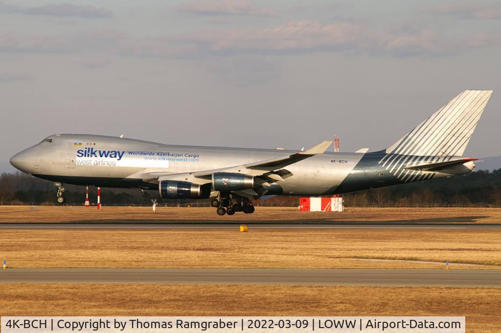 4K-BCH, 2000 Boeing 747-467F/SCD C/N 30804, Silk Way West Airlines Boeing 747-467F/SCD