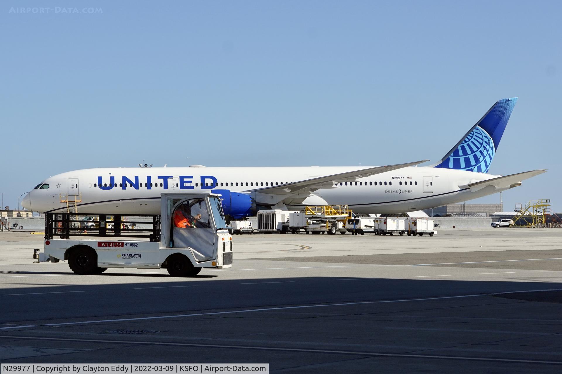 N29977, 2020 Boeing 787-9 Dreamliner Dreamliner C/N 66136, SFO 2022.