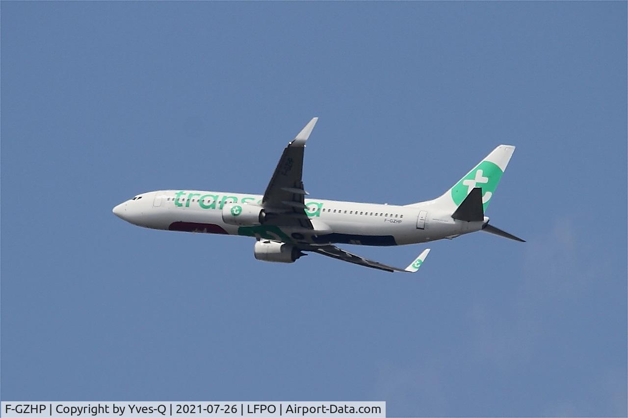 F-GZHP, 2000 Boeing 737-8K2 C/N 44566, Boeing 737-8K2, Climbing from rwy 24, Paris-Orly Airport (LFPO-ORY)
