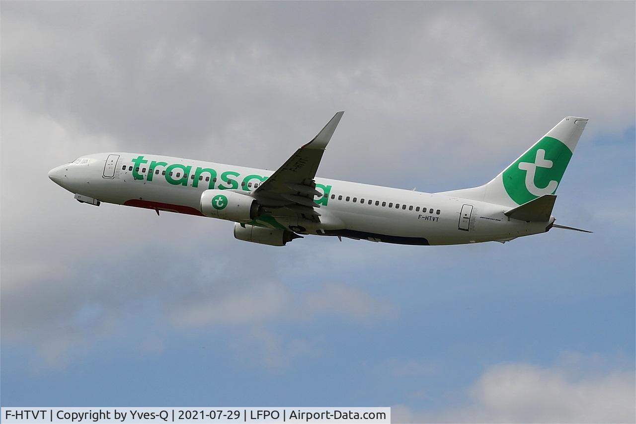 F-HTVT, 2012 Boeing 737-86J C/N 37767, Boeing 737-86J, Climbing from rwy 24, Paris-Orly airport (LFPO-ORY)