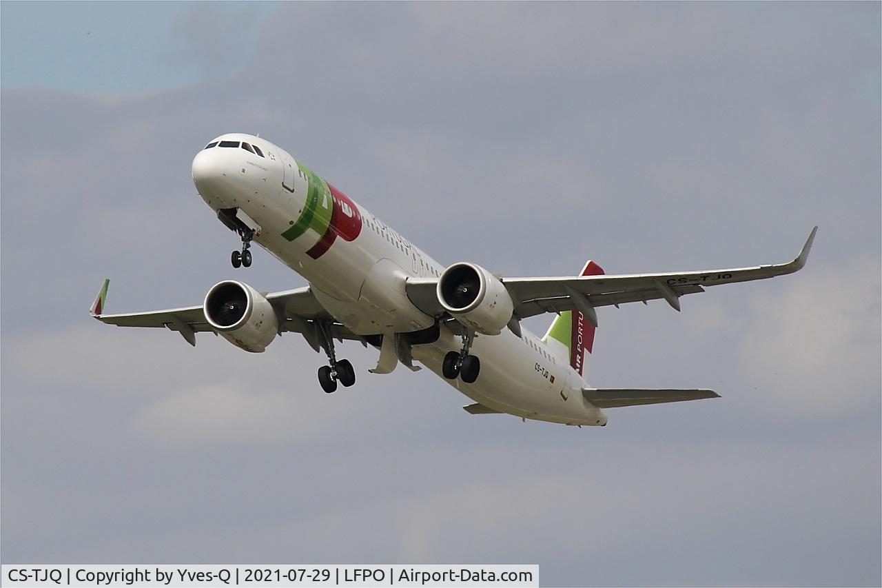CS-TJQ, 2019 Airbus A321-251NX C/N 9308, Airbus A321-251NX, Take off rwy 24, Paris Orly airport (LFPO-ORY)