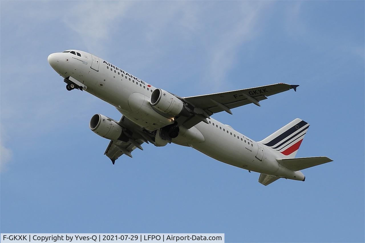 F-GKXK, 2003 Airbus A320-214 C/N 2140, Airbus A320-214, Take off rwy 24,Paris Orly airport (LFPO-ORY)