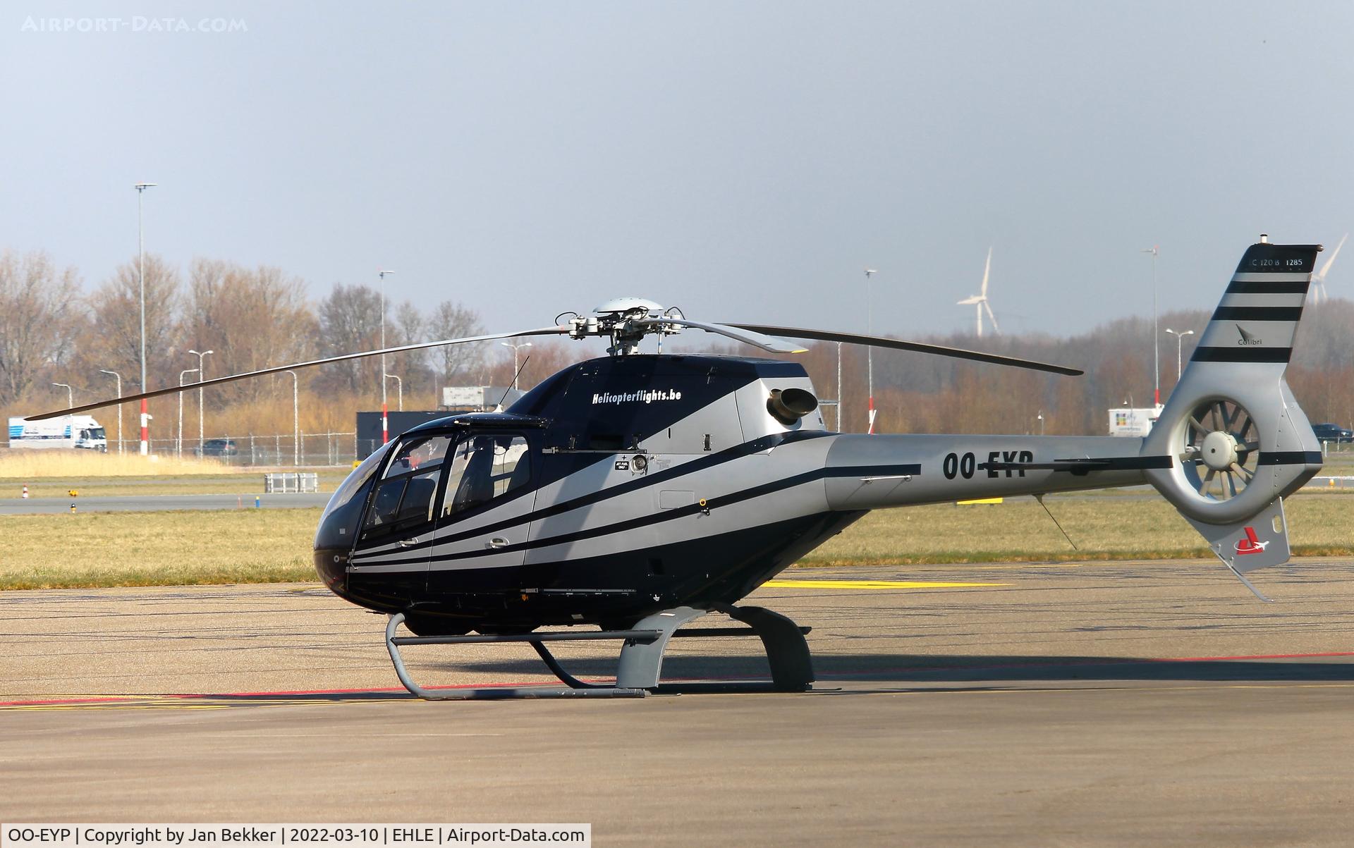 OO-EYP, 2002 Eurocopter EC-120B Colibri C/N 1285, Lelystad Airport