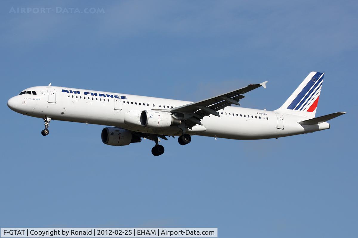 F-GTAT, 2008 Airbus A321-211 C/N 3441, at spl