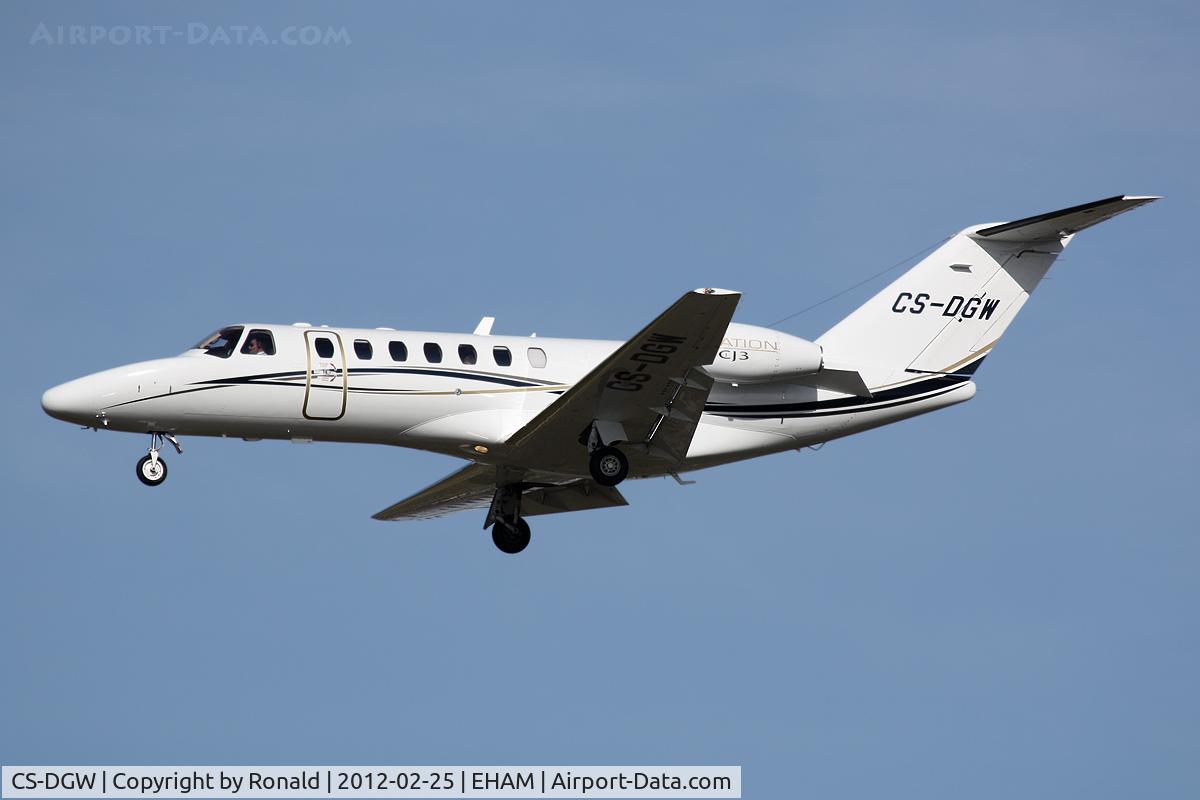 CS-DGW, 2008 Cessna 525B CitationJet CJ3 C/N 525B-0235, at spl
