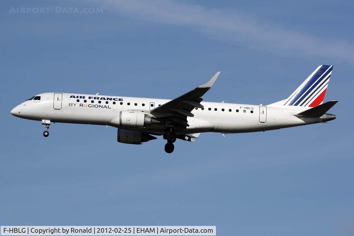 F-HBLG, 2009 Embraer 190LR (ERJ-190-100LR) C/N 19000254, at spl