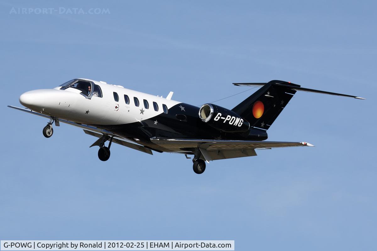 G-POWG, 2011 Cessna 525A CitationJet CJ2+ C/N 525A-0485, at spl