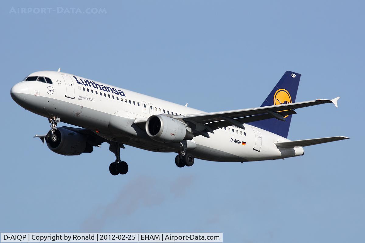 D-AIQP, 1992 Airbus A320-211 C/N 346, at spl