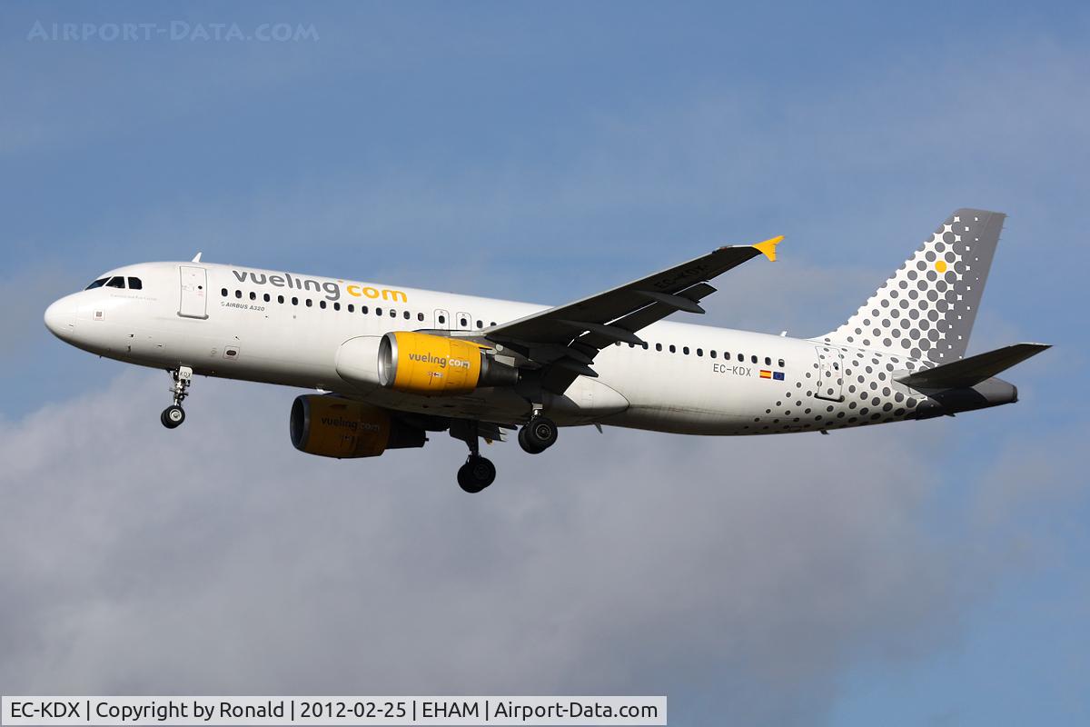 EC-KDX, 2007 Airbus A320-216 C/N 3151, at spl
