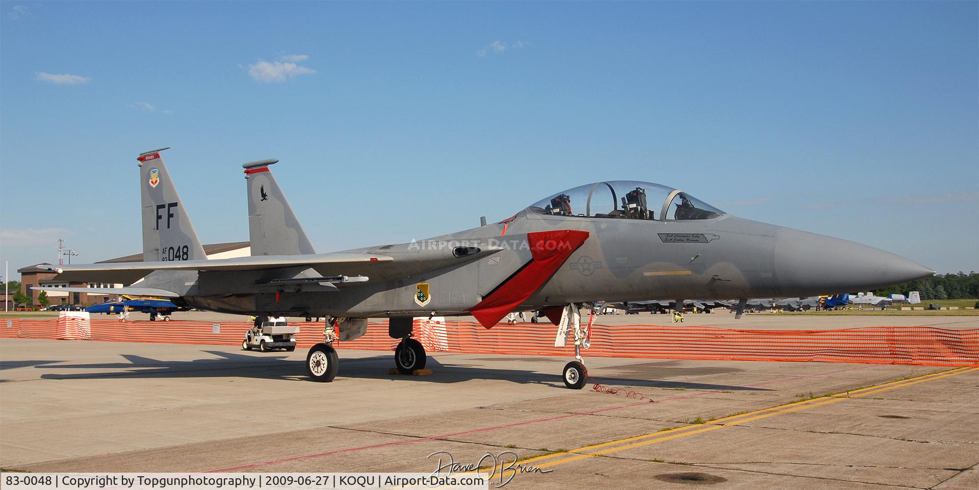 83-0048, 1983 McDonnell Douglas F-15D Eagle C/N 0886/D047, 1st FW