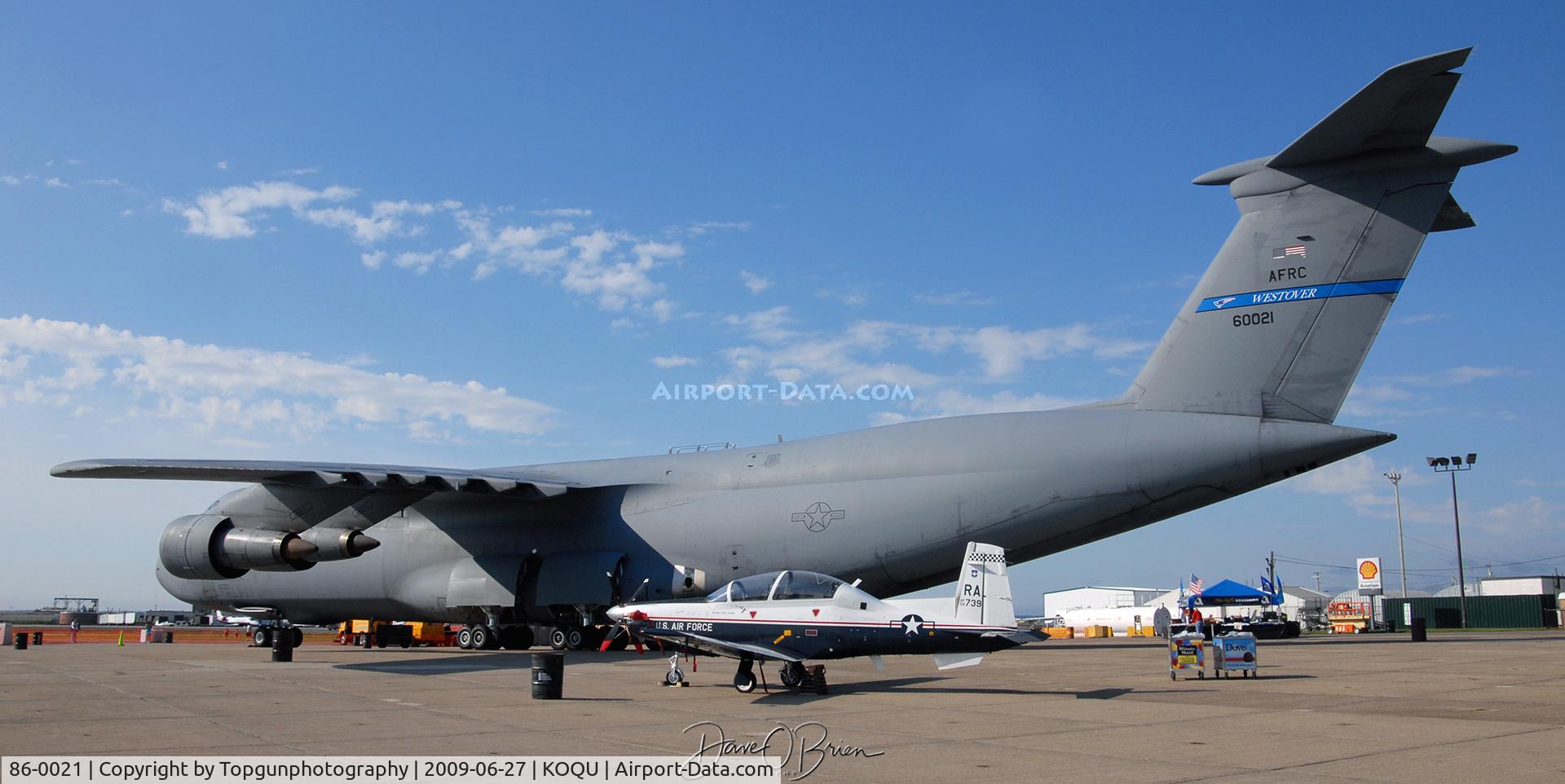 86-0021, Lockheed C-5(B)M Super Galaxy C/N 500-107, 439th AW