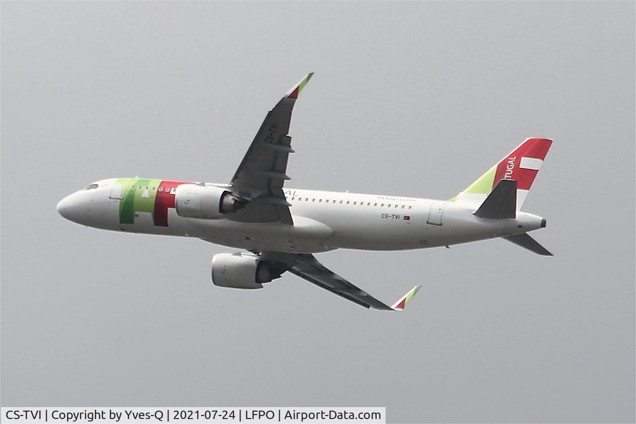 CS-TVI, 2021 Airbus A320-251N C/N 10338, Airbus A320-251N, Climbing from rwy 24, Paris Orly Airport (LFPO-ORY)