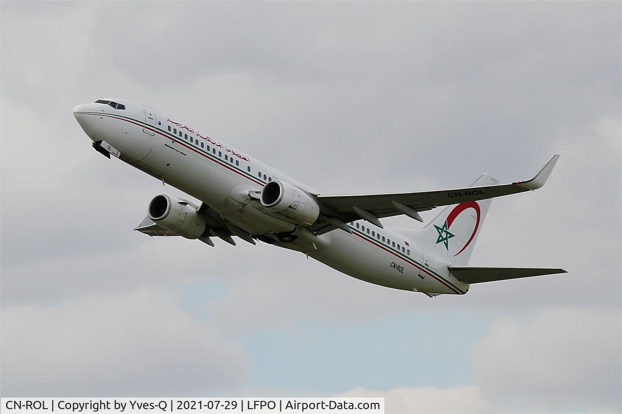 CN-ROL, 2007 Boeing 737-8B6 C/N 33065, Boeing 737-8B6, Take off rwy 24, Paris-Orly airport (LFPO-ORY)