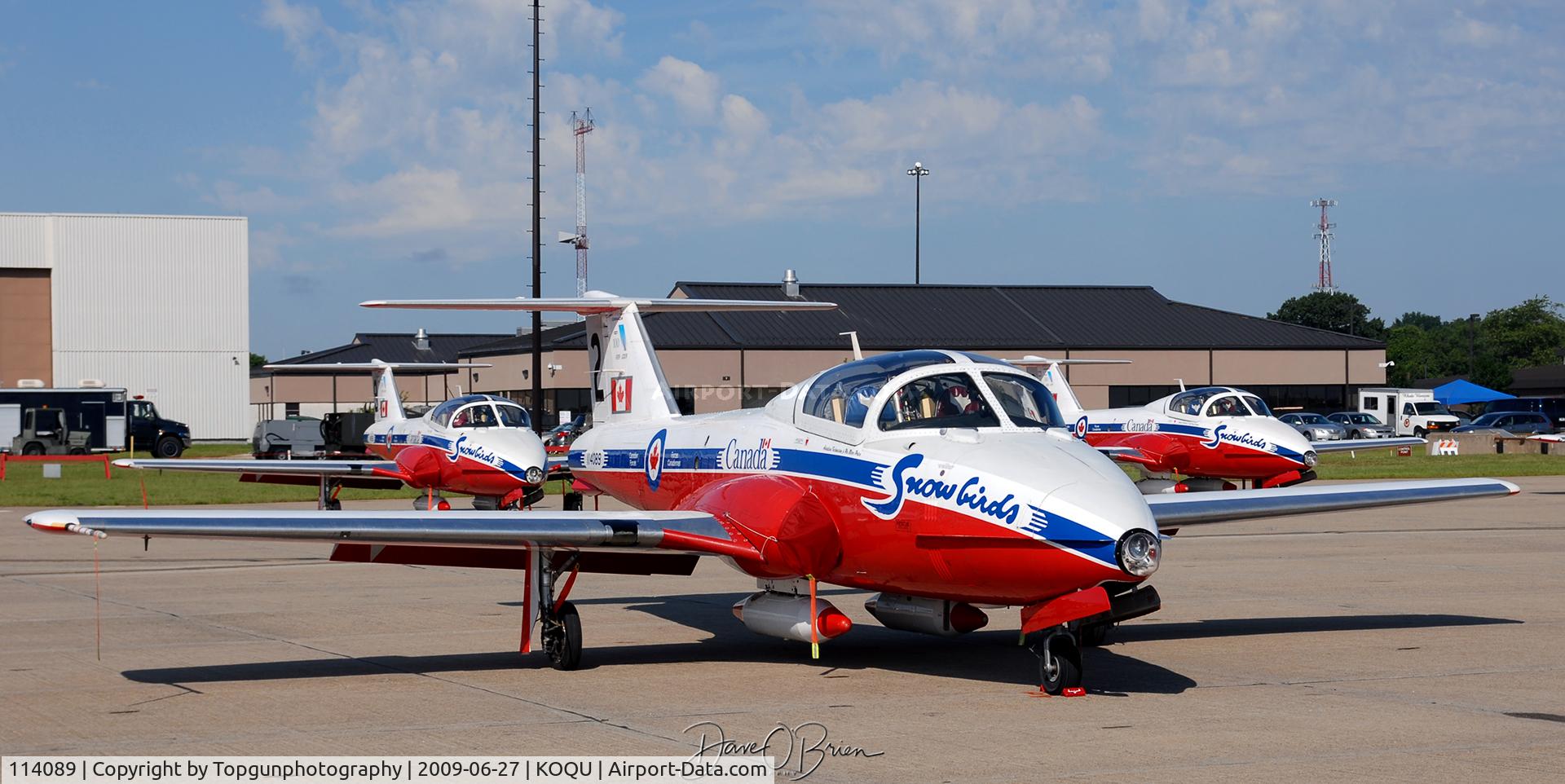 114089, Canadair CT-114 Tutor C/N 1089, Snowbird #2